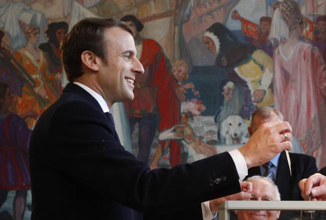 Macron for France president