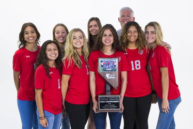 Arbor View HS girls soccer is a Team of the Year finalist at the Sun Standout Awards.