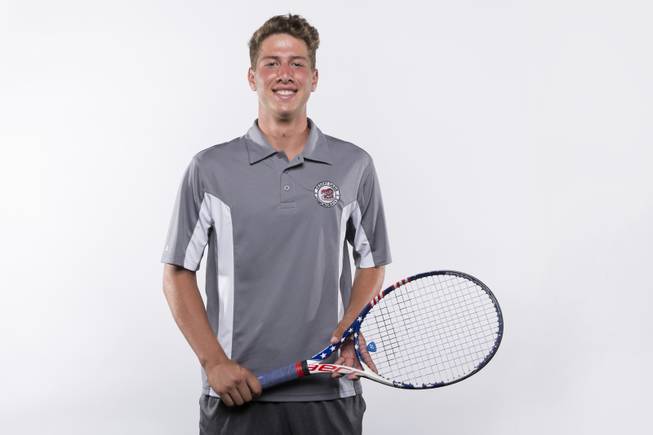 Ben Gajardo of Desert Oasis HS boys tennis is a Male Athlete of the Year finalist at the Sun Standout Awards.