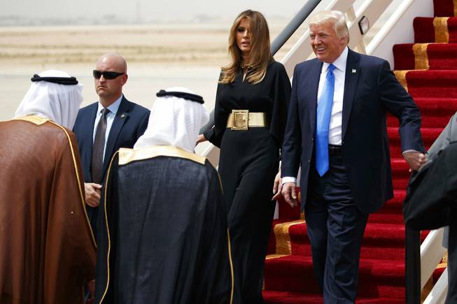 Melania Trump Saudi Arabia 52017