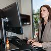 Megan Ackaert in her office in Las Vegas, Nev. on June 2, 2017. 