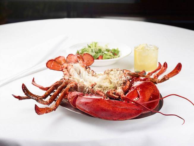 Lobster is the name of the game at the Palm.