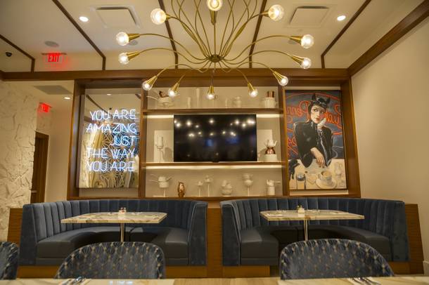 A look at the interior of Lucky Penny, the newest restaurant at the Palms Hotel & Casino, Friday, June 23, 2017.