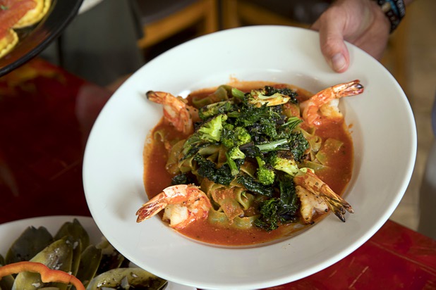 Diablo Trent at the Pasta Shop Ristorante & Art Gallery, 2525 W Horizon Ridge Parkway, in Henderson Monday, July 10, 2017.