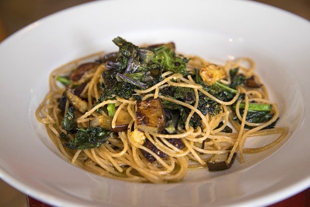 Whole Wheat Clayton at the Pasta Shop Ristorante & Art Gallery, 2525 W Horizon Ridge Parkway, in Henderson Monday, July 10, 2017.