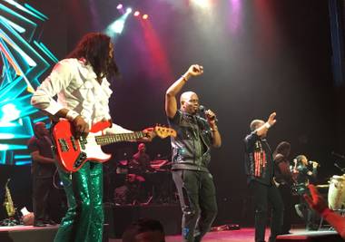 Earth, Wind & Fire at the Pearl on July 14.