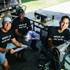 The founders of Revive Brand Co. from left Jonathan Santos, Medin Gebrezgier, and Cesar Santos pose for a photograph in their garage workshop in Las Vegas on Sunday, July 17, 2017.