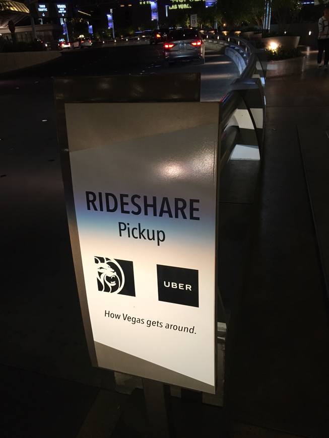 Doormen at MGM Resorts International claim a relationship that management has with Uber violates the union contract, costs doormen tip revenue and creates an unsafe environment at casino entrances.
