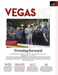 VEGAS INC Current Issue