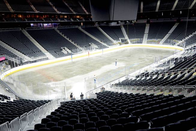 It takes 4-5 solid days to build an NHL-quality sheet of ice.