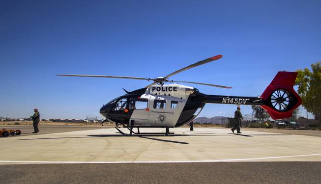 New LVMPD Airbus Helicopter