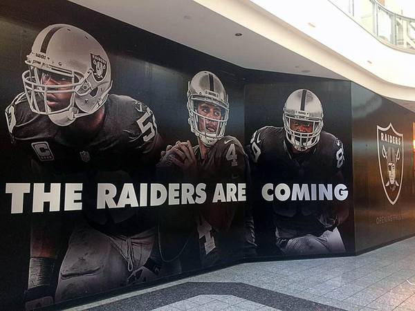 Raiders store to open at Henderson's Galleria mall