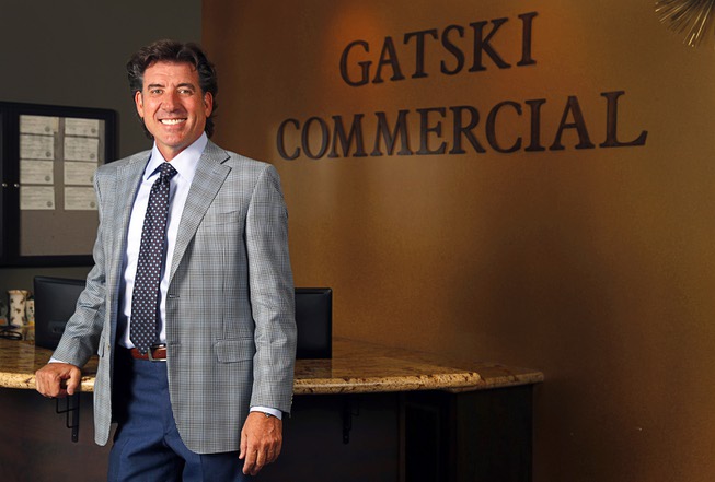 Frank Gatski, president/CEO of Gatski Commercial Real Estate, poses in ...