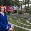 Nikkole Liesse, director of the Executive MBA Program at the UNLV's Lee Business School, poses on campus Tuesday, Sept. 5, 2017.