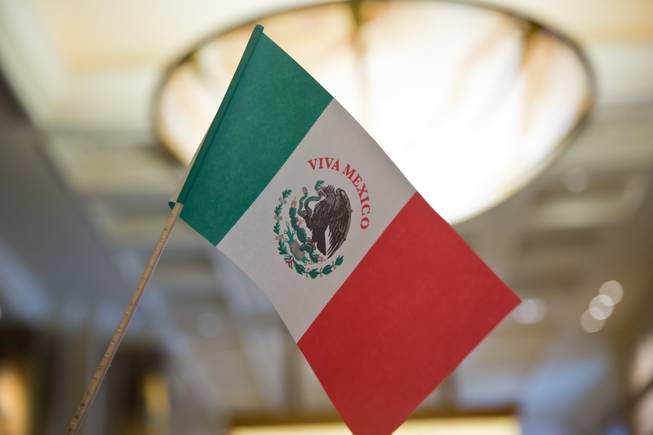 The Forum Shops kicks off the Mexican Independence Day celebration, Friday Sept. 15, 2017.