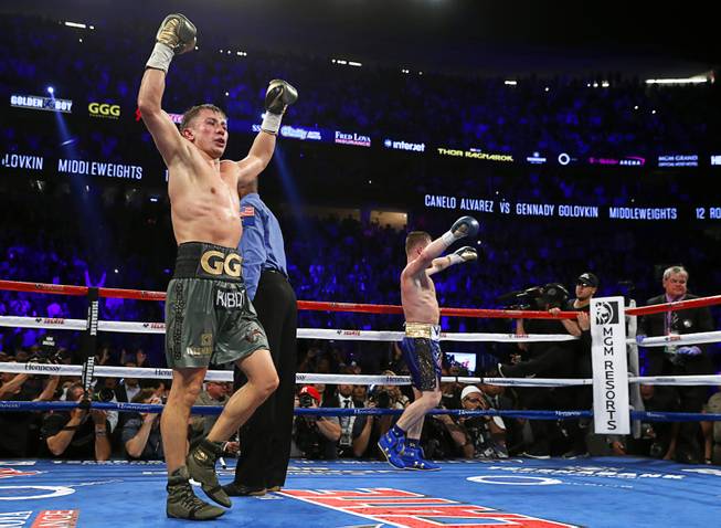 Canelo and Triple G Fight To Draw