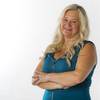 Amanda Doyle, owner of Blondies Bail Bonds, poses for a photo in the Las Vegas Sun studio Monday, Sept. 18, 2017. 