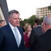 MGM CEO Jim Murren attends a multi-faith vigil for the victims of the mass shooting at Las Vegas country music festival is held at Guardian Angel Cathedral on Las Vegas Blvd, near the Encore Hotel and Casino, Monday Oct. 2, 2017.