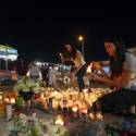 Memorial for Shooting Victims at Strip and Sahara