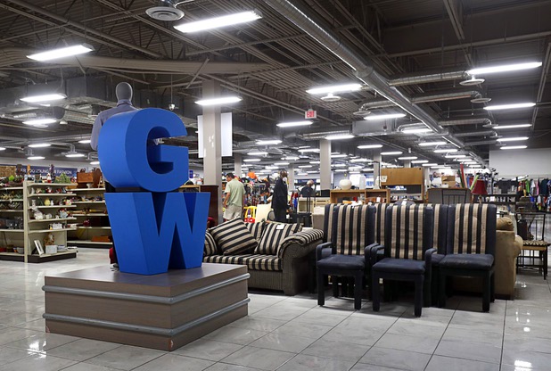 A view of the Goodwill store in the Boulevard Mall Wednesday, Oct. 25, 2017.