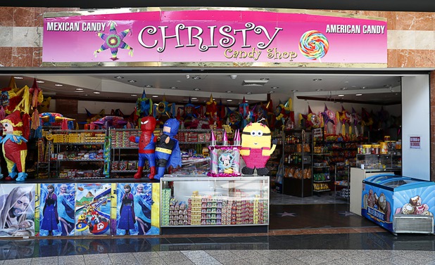 A view of Christy Candy Shop in the Boulevard Mall Wednesday, Oct. 25, 2017. The shop moved to the larger, current location in the Spring of 2017.