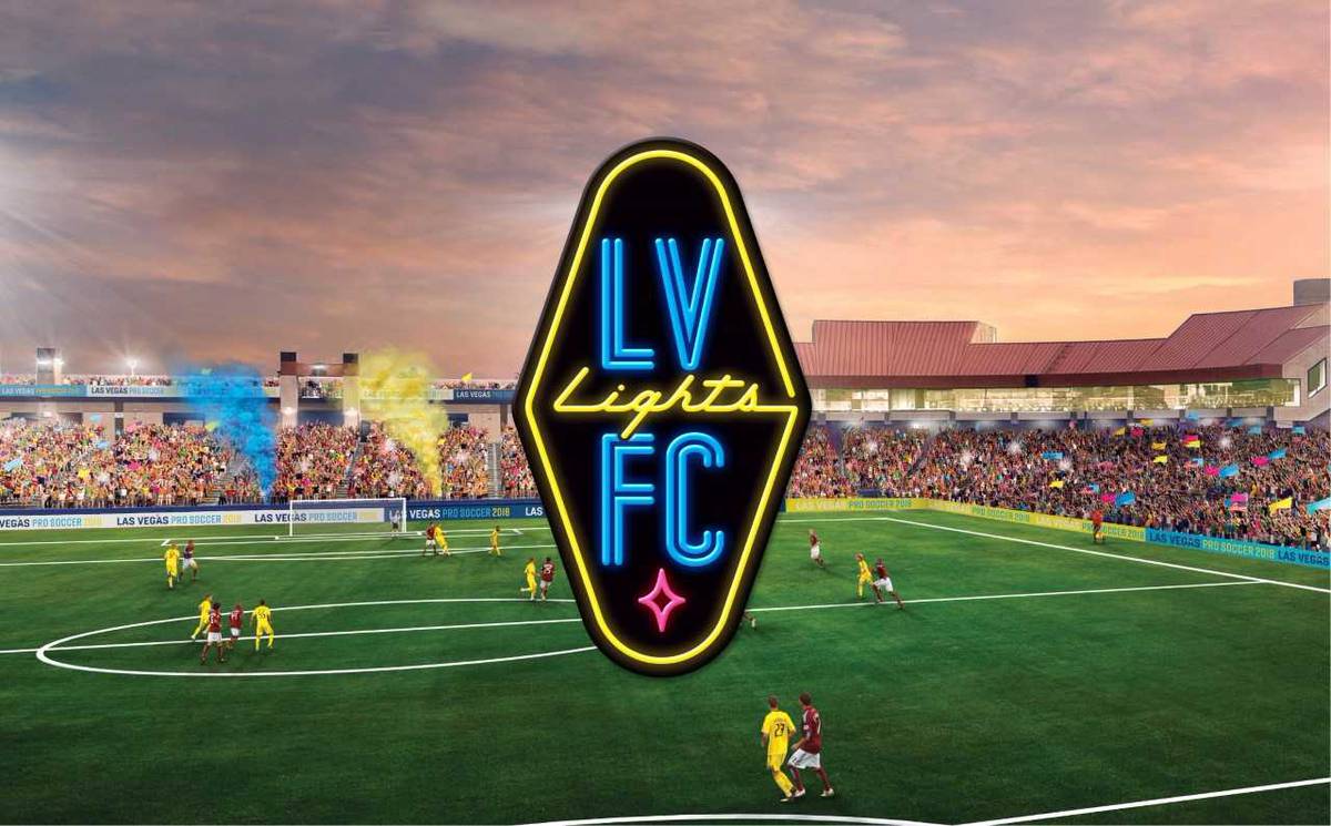 Pro soccer team Las Vegas Lights FC unveil logo Las Vegas Sun News