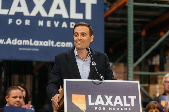 Attorney General Adam Laxalt announced his candidacy for Governor at ...