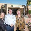 Amanda Butler, left, is chief nursing officer at Montevisa Hospital. Gregory Cowper is director of business development and Charlene Arnett is CEO. 