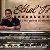 Chief Chocolatier Mark Mackey at the Ethel M Chocolates facility.