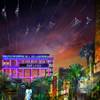 A rendering of the zipline Caesars Entertainment is adding to the Linq next year.