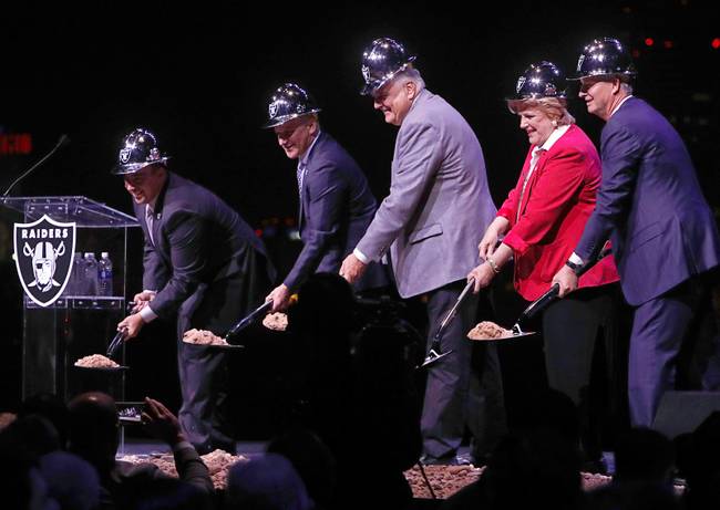 Raiders Break Ground on $1.9 Billion Stadium