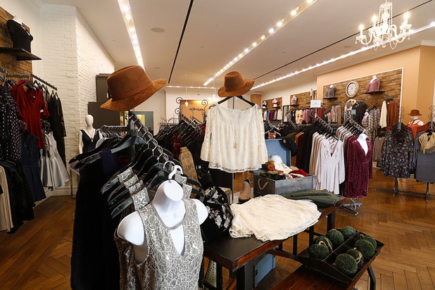 A view of Apricot Lane in Town Square Las Vegas Monday, Nov. 13, 2017.