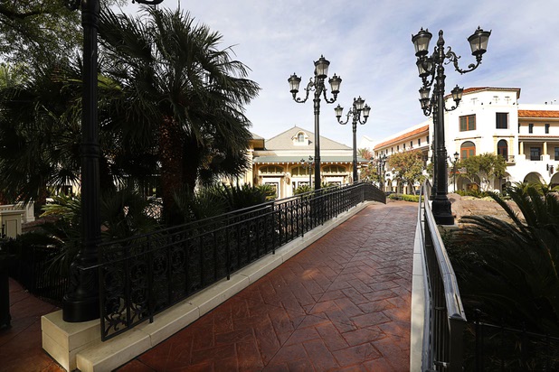A view in Town Square Las Vegas Monday, Nov. 13, 2017.
