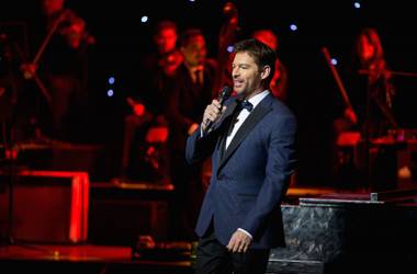 Harry Connick Jr. at Encore Theater during his November 17, 2017, show.