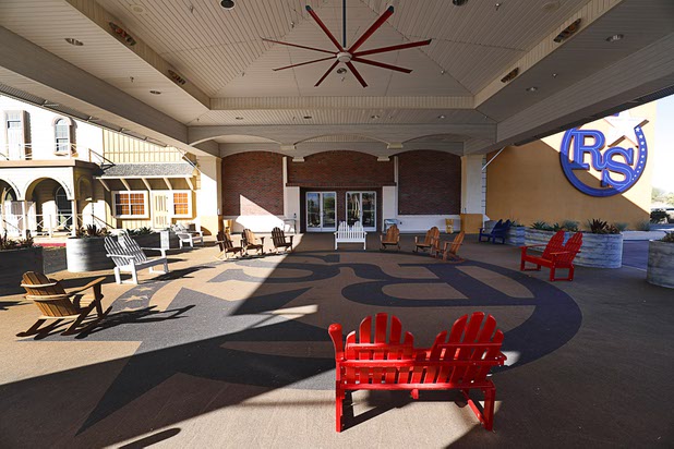 The "Front Porch" is shown at the Rising Star Sports Ranch in Mesquite, Nev. Tuesday, Nov. 28, 2017.