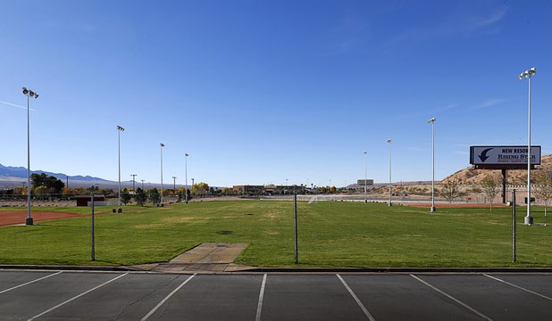 A multipurpose field is shown at the Rising Star Sports Ranch in Mesquite, Nev. Tuesday, Nov. 28, 2017.