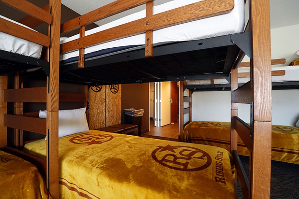 Rooms with bunkbeds can accommodate up to 12 athletes at the Rising Star Sports Ranch in Mesquite, Nev. Tuesday, Nov. 28, 2017.