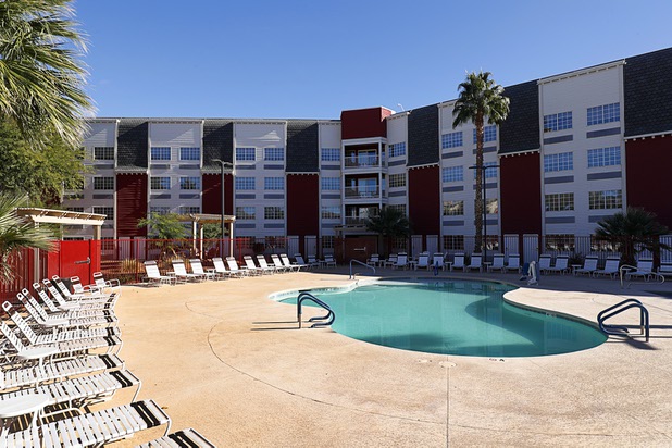 A view of the pool at the Rising Star Sports Ranch in Mesquite, Nev. Tuesday, Nov. 28, 2017.