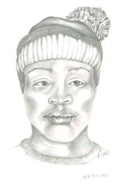 Metro Police released a sketch of a man they say is suspected of attempting to sexually assault a jogger at Desert Breeze Park, 8275 Spring Mountain Road, the morning of Nov. 11, 2017. 