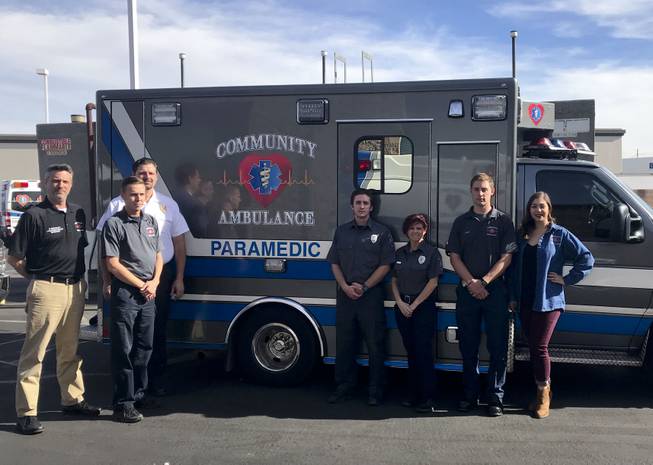 Community Ambulance was the on-site medical crew during the Route 91 Harvest Festival shooting on Oct. 1, 2017.