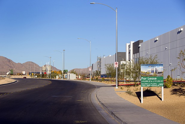 A view of the Northgate Distribution Center near Interstate-15 and Tropical Parkway in North Las Vegas Tuesday, Dec. 5, 2017.