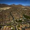 In this Aug. 16, 2017 photo, a portion of the Summerlin master-planned community in northwest Las Vegas is seen from the air.
