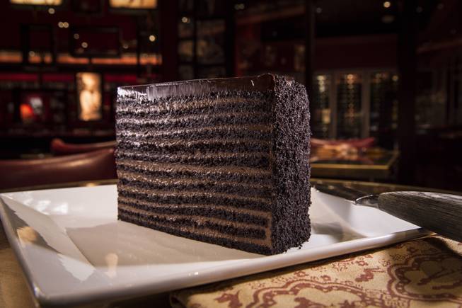 24-layer chocolate cake