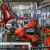 A Volvo factory in Gothenburg, Sweden, July 7, 2017. Volvo is putting cameras in vehicles to see people interact with driver-assistance features and will use the data in designing fully autonomous cars.