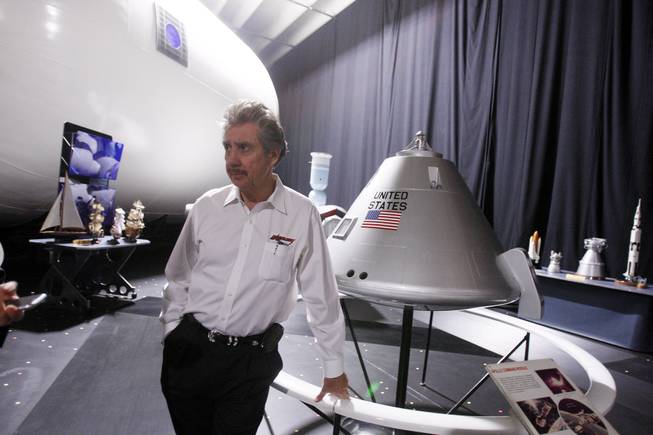 Robert Bigelow, a billionaire aerospace entrepreneur and longtime friend of former Sen. Harry Reid, D-Nev., in North Las Vegas on April 29, 2010.