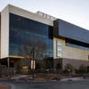 Exterior of UNLV's William F. Harrah College of Hospitality's new building called Hospitality Hall on Thursday, Dec. 21, 2017.