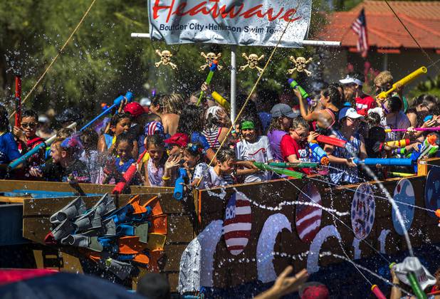 during the 69th Annual Boulder City Damboree Celebration on Tuesday, July 4, 2017.