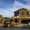 Housing construction continues in the Skye Canyon area in the northwest part of the valley on Jan. 3, 2018.