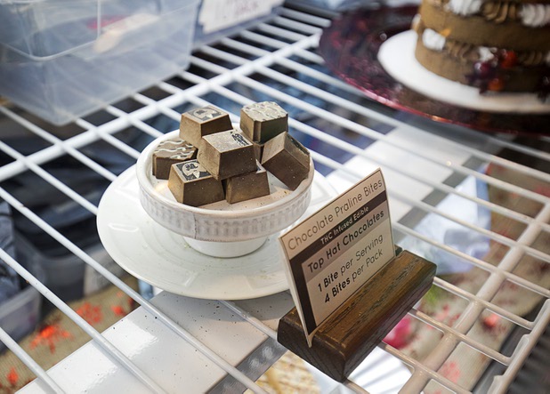 Marijuana edibles are displayed at the Apothecary Shoppe marijuana dispensary on West Flamingo Road Thursday, Jan. 04, 2018.