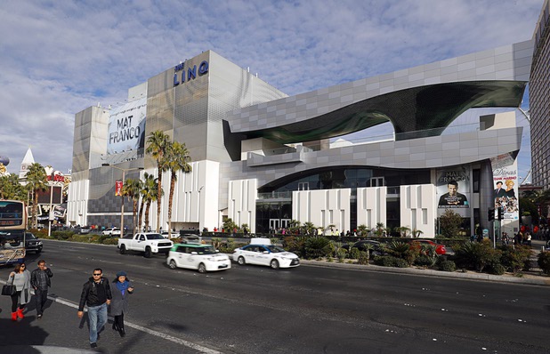 An exterior view of the Linq on the Las Vegas Strip Dec. 26, 2017.